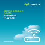 movistar Home Station ADSL Installation guide