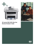 HP LaserJet 3052 Specifications
