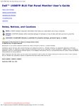 Dell 1908FP-BLK User`s guide