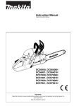 Makita DCS7900H Instruction manual