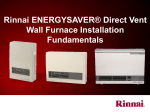 Rinnai ES22 Specifications