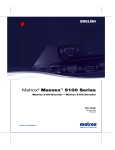 Matrox Maevex 5100 Series User guide