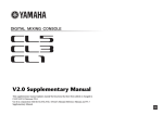 Yamaha CL3 Owner`s manual