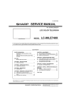 Sharp 21LF-90C Service manual