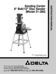 Delta 31-280 Instruction manual