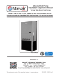 Marvair HVPA49 Product data