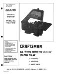 Craftsman 113.244510 Specifications