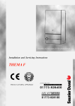 Saunier Duval THEMA F 23 E Technical data