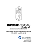 Magnetek PS-A10L Installation manual