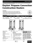 Dayton 6BY73 Operating instructions