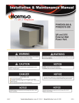 Montigo RP620 Specifications