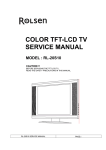 Rolsen RL-20S10 Service manual