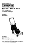 Craftsman 917.388760 Owner`s manual