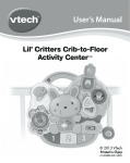 VTech Lil Critters Soothe & Surprise Light User`s manual