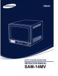 Samsung SAM-14MV Operating instructions