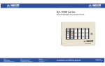 Mircom FA-1000 SERIES Instruction manual