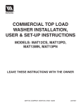 Maytag MGR5751BDW Operating instructions