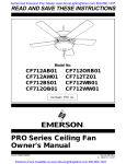 Emerson CF712OB01 Owner`s manual