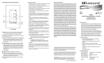 Russound A-C68 Operating instructions