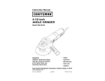 Craftsman 900.24542 Instruction manual
