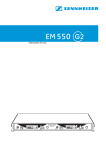 Sennheiser SK 500 G2 Specifications