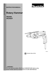 Makita HR2460F Instruction manual