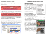 MicroNet RAIDBANK 5 Install guide