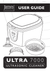 Creative Ultra 7000 User guide