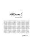 VMware GSX Server 3 Administration Specifications