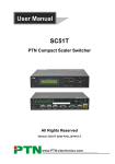 PTN SC51T User manual