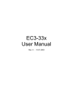 ALCO EC3-33x User manual