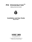 woog labs PCM-1 User guide