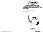 Shark S3300 Owner`s manual