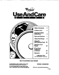 Whirlpool SS385PEB Specifications