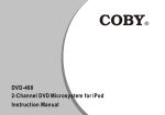 Coby DVD468 - AV System Instruction manual