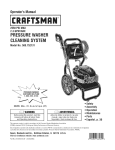 Craftsman 580.752131 Operator`s manual