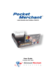 Advanced Merchant Pocket Merchant User guide