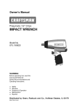Craftsman 875.199820 Owner`s manual