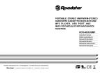 Roadstar RCR-4650USMP Instruction manual