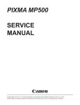 Roland MP-500 Service manual