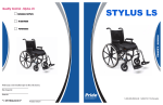 Pride Mobility STYLUS LS Owner`s manual