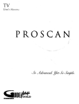 ProScan PS27610 User`s manual