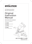 Evolution RAGE3S3002 Instruction manual
