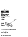 Craftsman 917.293490 Owner`s manual