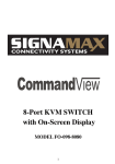 SignaMax FO-098-8080 Specifications