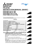 Mitsubishi Electric FR-ABR-(H)0.4K Instruction manual