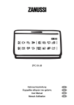 Zanussi ZFC 50 User manual