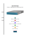 Cisco 7120-4T1 - 7120 Router Specifications
