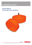 Simrad ES38-10 -  REV B Installation manual