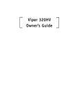 Viper 320HV Owner`s Guide - Net